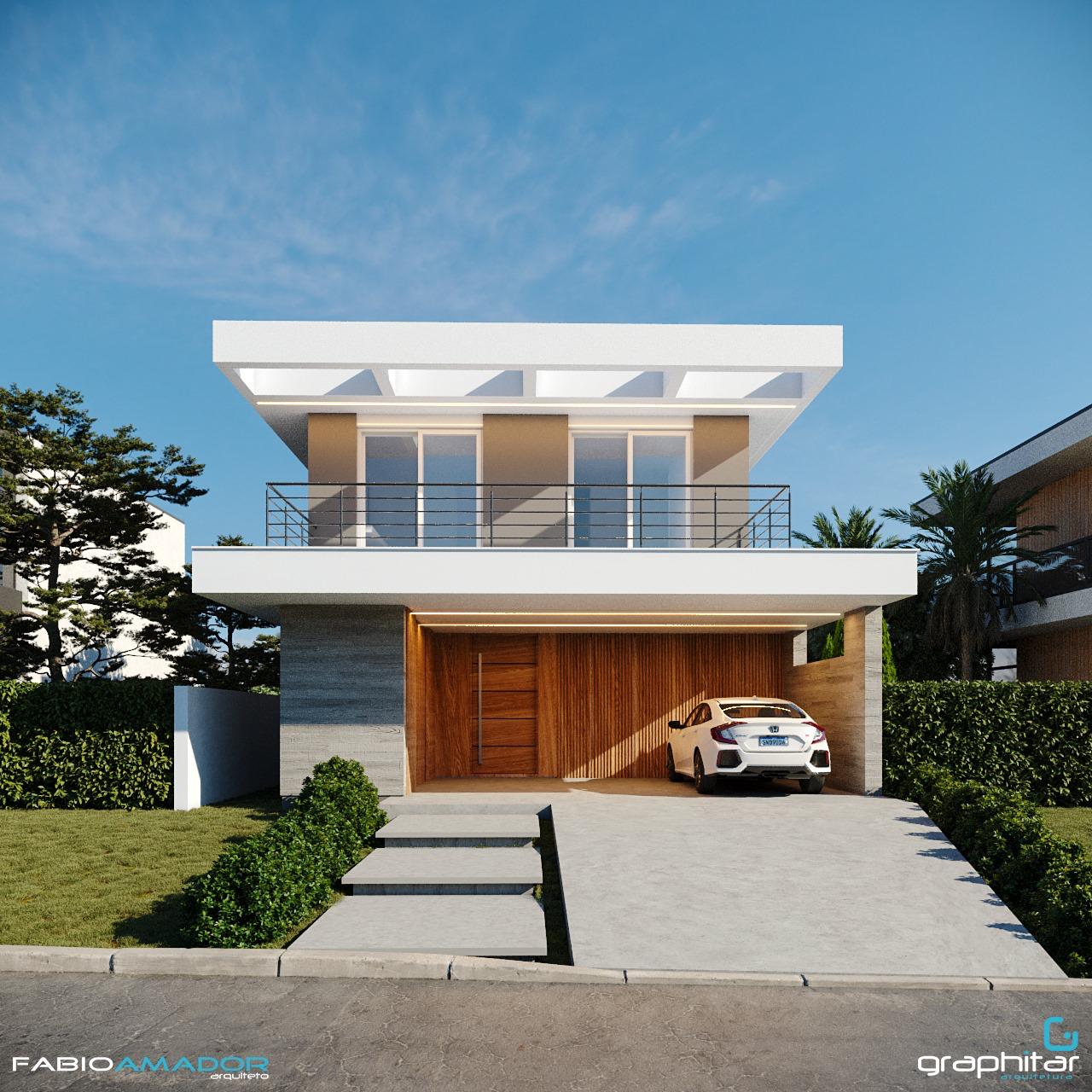 Fachada do projeto — projeto aprovado